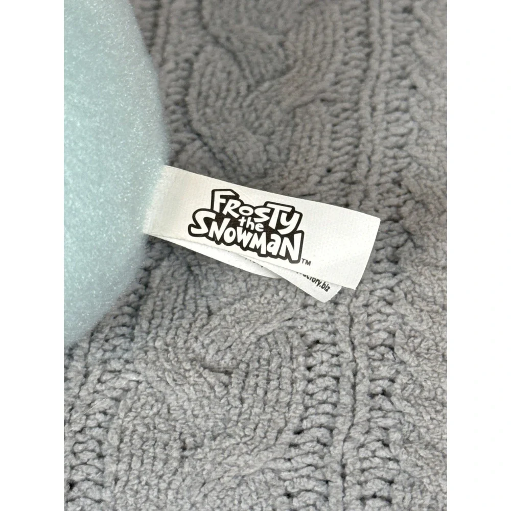 Frosty the Snowman Plush Toy Blue Hat Scarf Stuffed Animal Childrens Gift‎